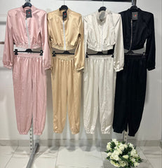 Set Sportivo Velluto Zip